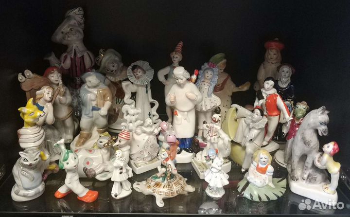 Коллекция фарфоровых статуэток СССР