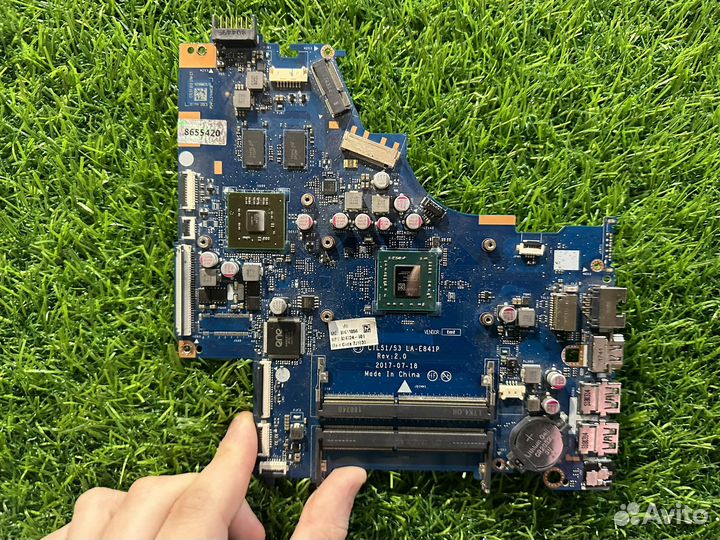 Материнская плата hp 15-bw 15-bs la-e841p