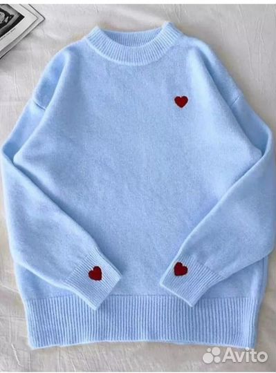 Свитер женский оверсайз с горлом