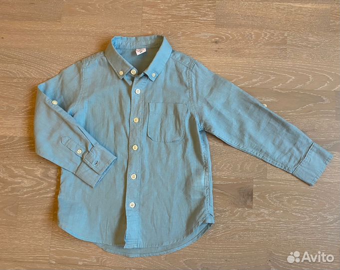 Рубашка льнаная Gap 110/116
