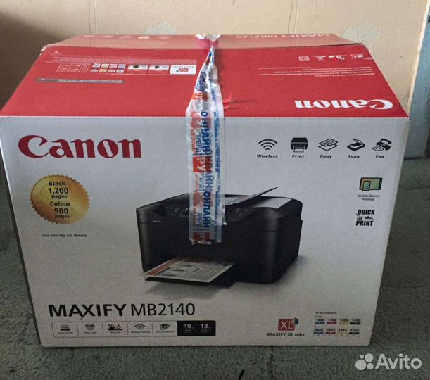 Мфу принтер canon maxify mb 2140