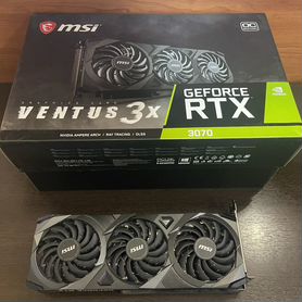 Видеокарта MSI GeForce RTX 3070 Ventus