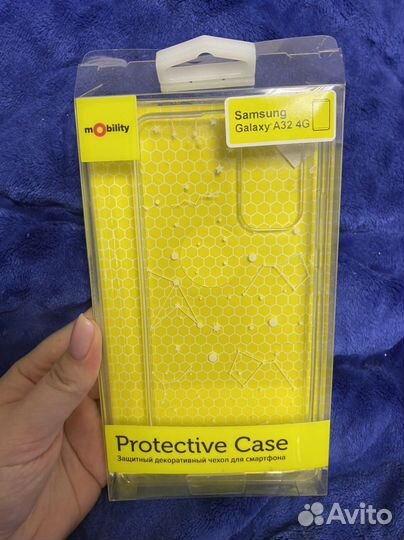 Стекло и чехол