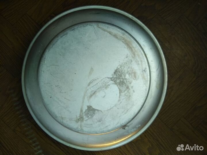 Таз алюминиевый и ведро эмалированное. СССР