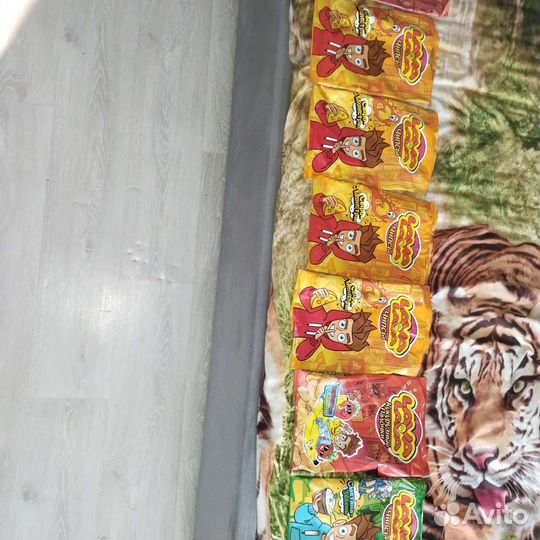 Упаковки от чипсов лава лава