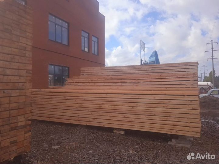 Доска обрезная, ель, 2 сорт