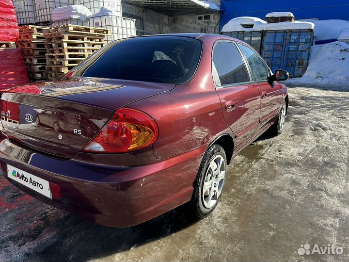 Kia Spectra 1.6 МТ, 2008, 171 000 км