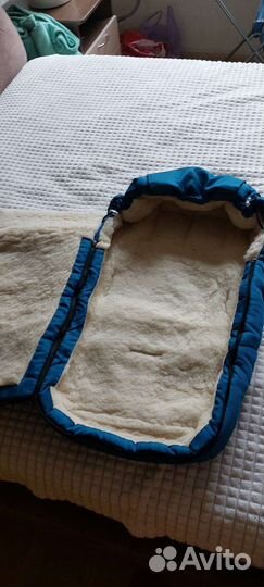 Конверт-мешок в коляску зимний на овчине Womar