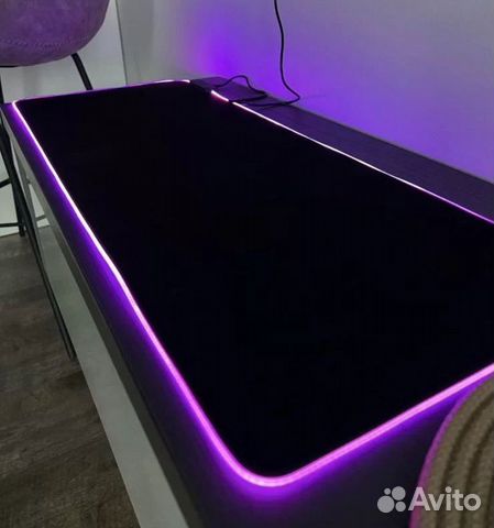 Игровой коврик с RGB подсветкой