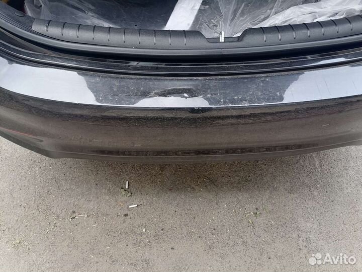 Накладка на задний бампер. На любую марку авто