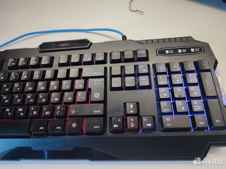 Игровая клавиатура с подсветкой