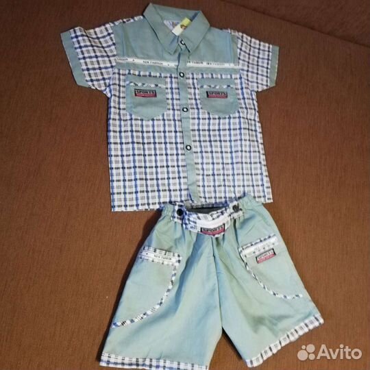 Шорты и рубашка новые