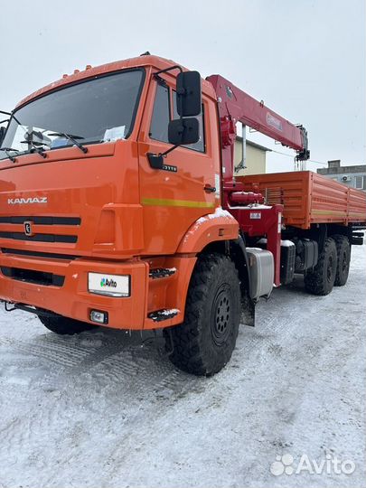 КамАЗ 43118-50 с КМУ, 2023