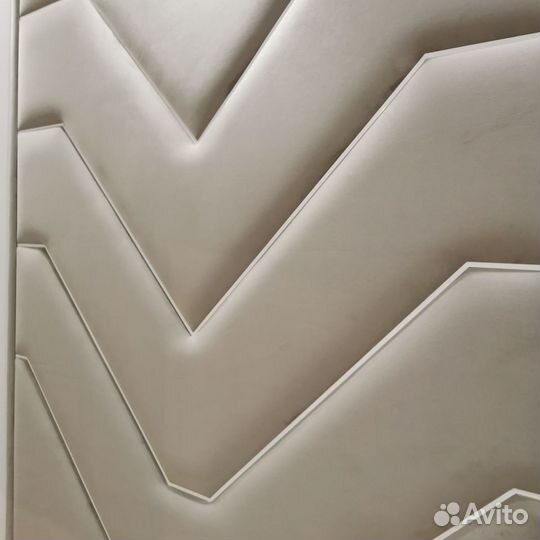 Мягкие стеновые панели с профилем