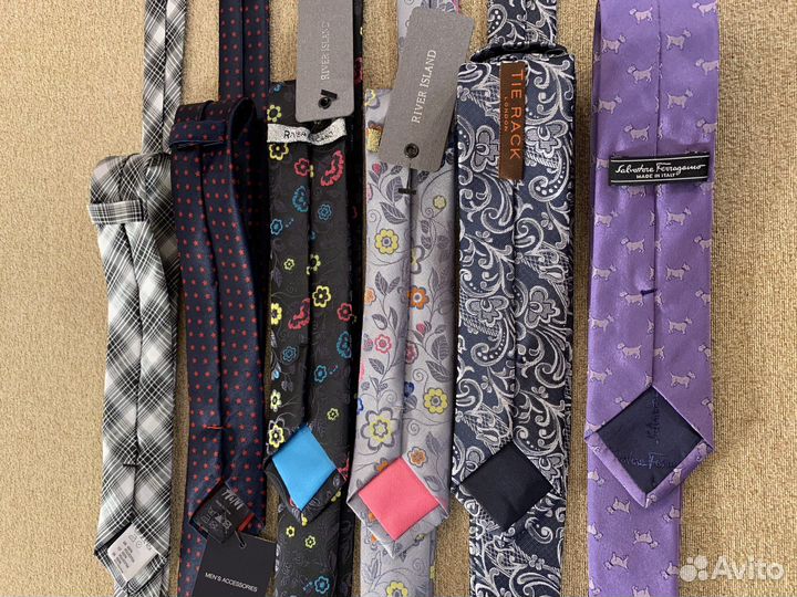 Галстуки S.Ferragamo,Versace,Boss,Armani,Zegna