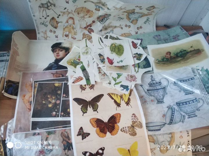 Листы для декупажа