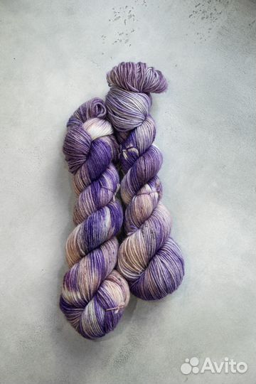 Пряжа ручного окрашивания 