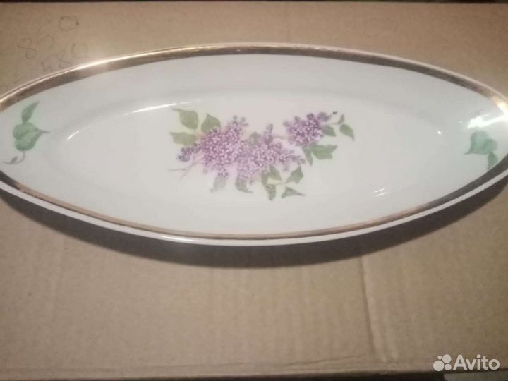 Блюдо СССР 28 на 15см дулево