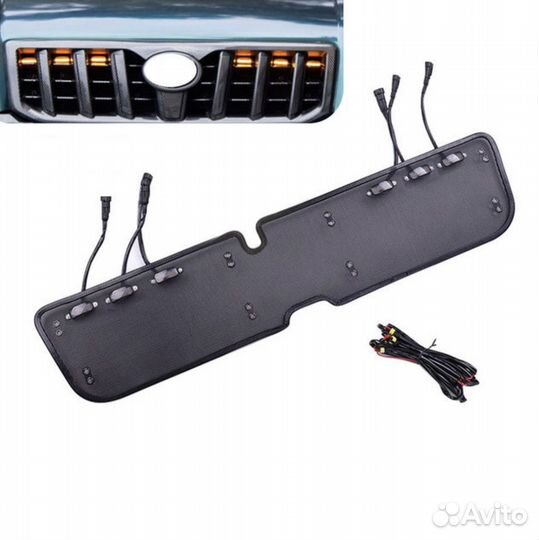 LED Лампы дхо в решетку радиатора