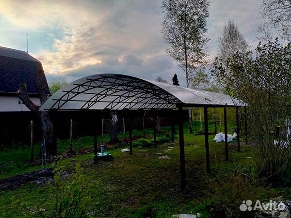 Навес каркас