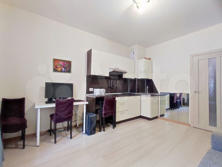 Квартира-студия, 27,2 м², 3/16 эт.