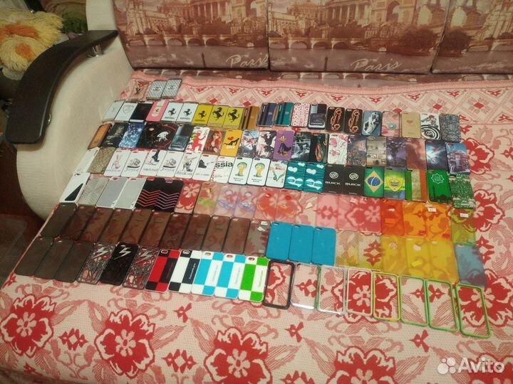 120 чехлов на iPhone 5/5s/5c (цена за всё)