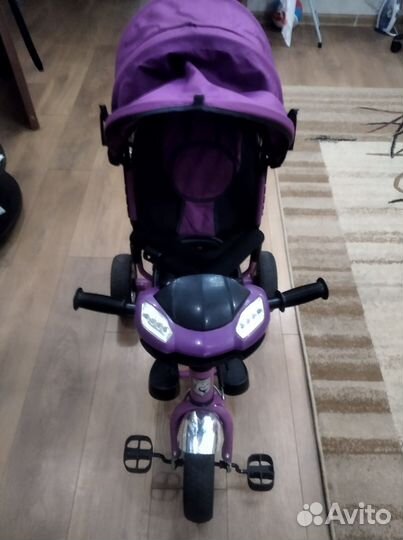 Детский велосипед с ручкой