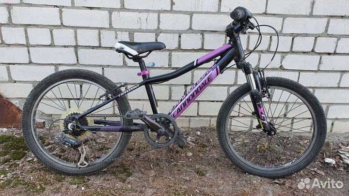 Детский велосипед cannondale 20 kids trial алюм