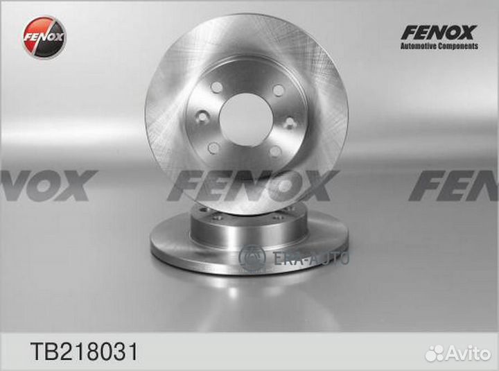 Fenox TB218031 Диск тормозной перед прав/лев