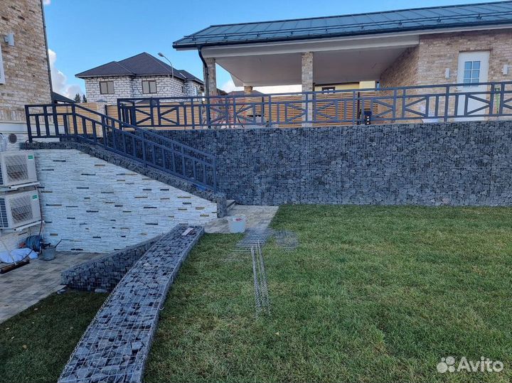 Сетка для габионов/ограждения