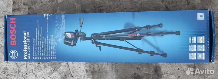 Лазерный уровень bosch GLL 2-50 + BT 150