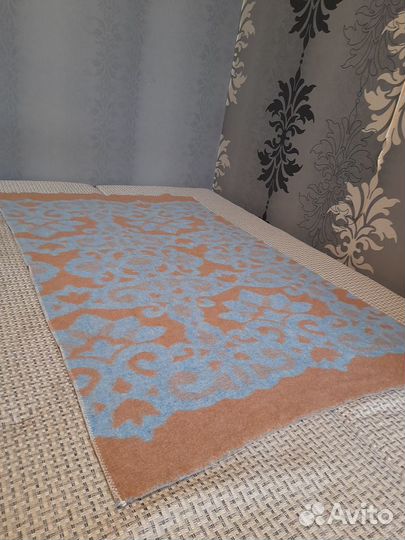 Ретро шерстяное детское одеяло СССР 145 см. на 90