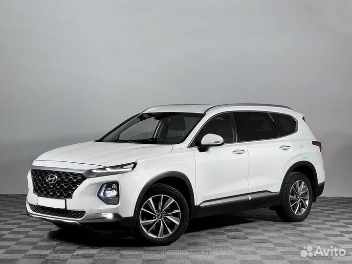 Hyundai Santa Fe 2.2 AT, 2019, 82 000 км