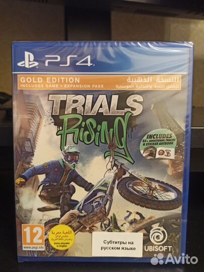 Игра для PS4 Ubisoft Trials Rising. Gold Edition