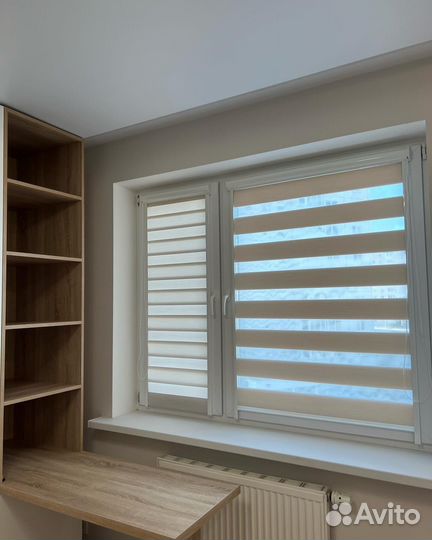 Рулонные шторы день ночь