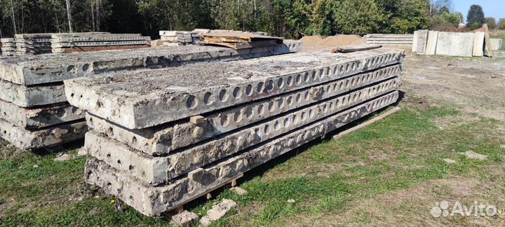 Плиты перекрытия Б/у