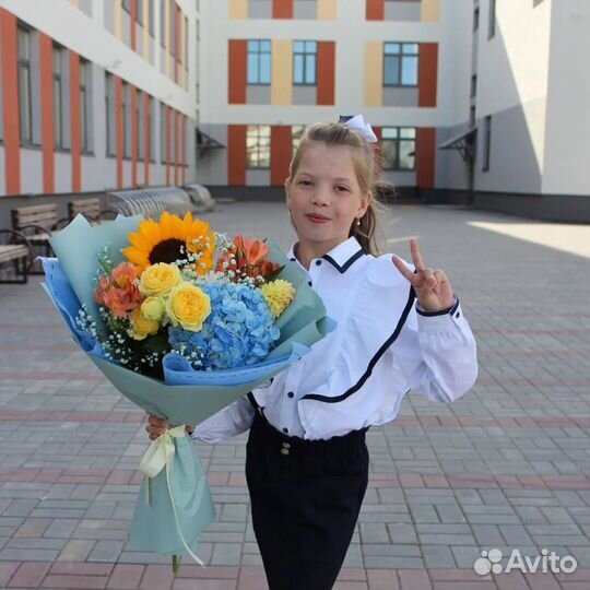 Цветы букеты 1 сентября