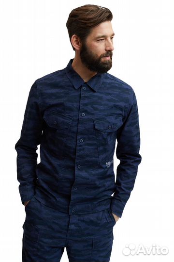 Denham куртка-рубашка оригинал