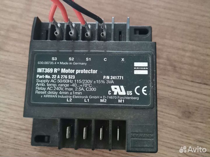 Реле защиты kriwan int369r