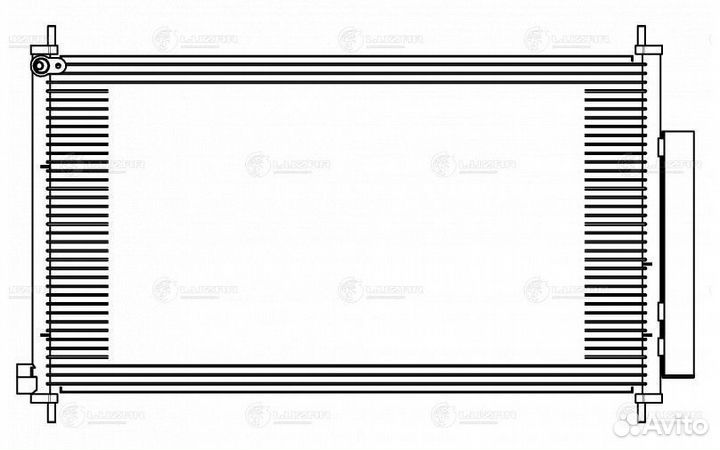 Радиатор кондиционера Хонда CR-V 12