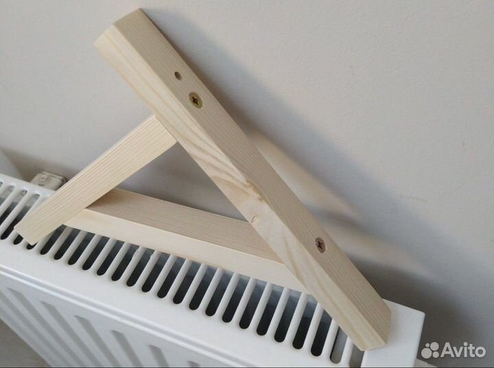 Деревянные дизайнерские консоли +полки