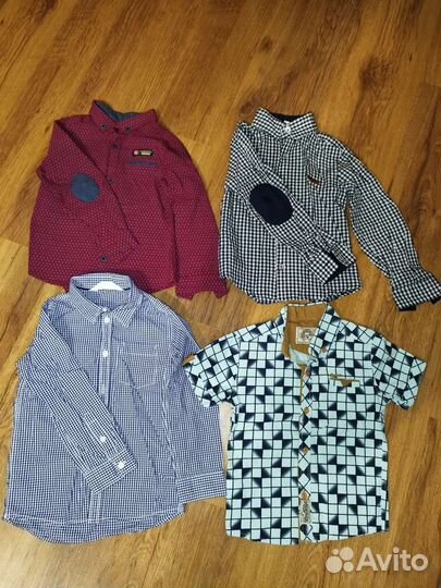 Рубашки детские для мальчика