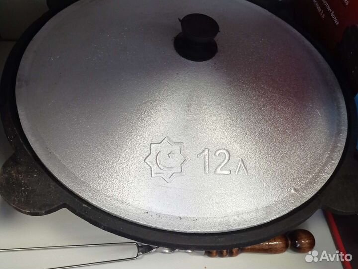 Казан чугунный 8 литров