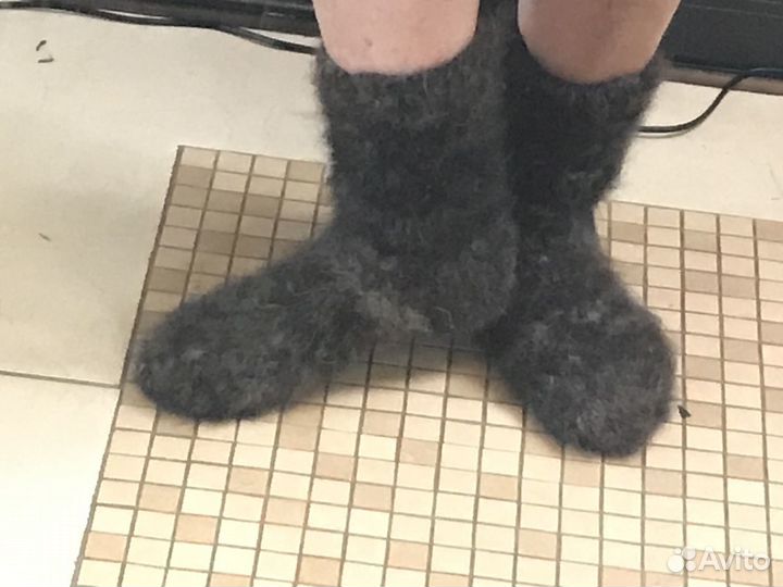 Носки из собачьей шерсти