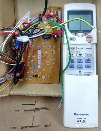 Пульт и плата внутреннего блока Panasonic E18CKP