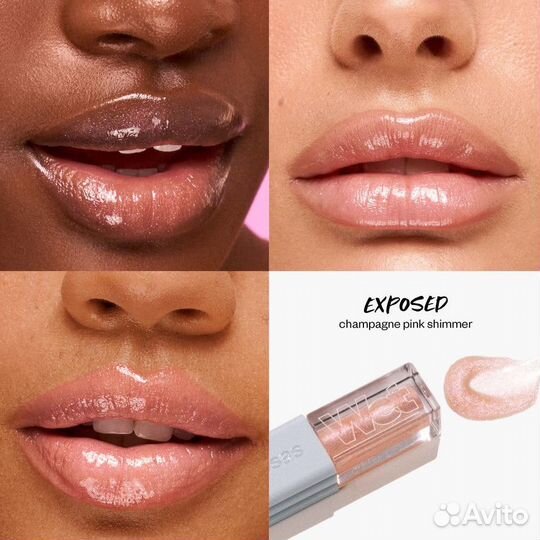 Масло блеск для губ Kosas wet lip oil gloss