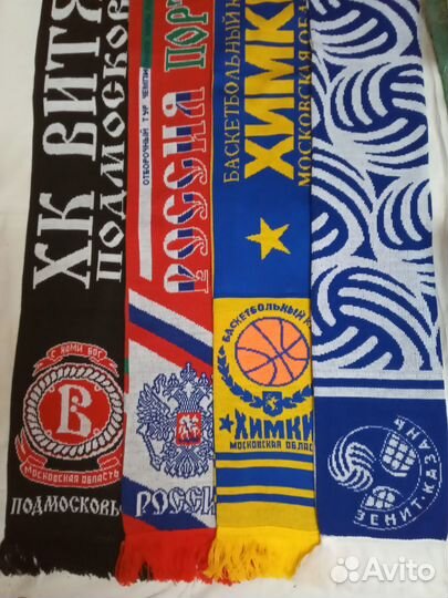 Футбольные шарфы, музыкальные шарфы