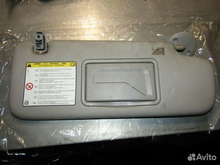 Козырек солнцезащитный (внутри) Aveo (T300) 2011