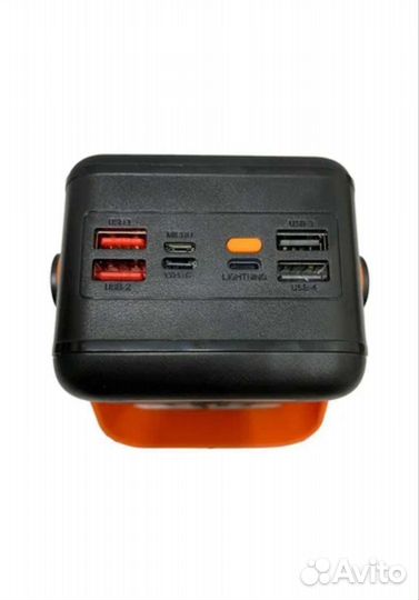 Power bank солнечной зарядкой внешний аккумулятор