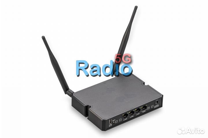 Роутер Kroks Rt-csedmm4u с двумя модемами LTE Cat4